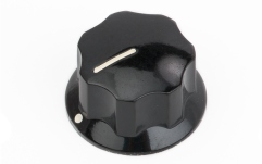 Buton potențiometru Fender Deluxe Jazz Bass Upper Concentric Knob Black