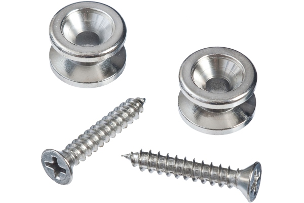 Brass End Pins - Chrome
