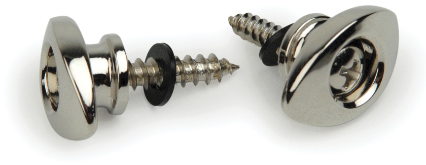 Daddario Elliptical End Pins - Chrome