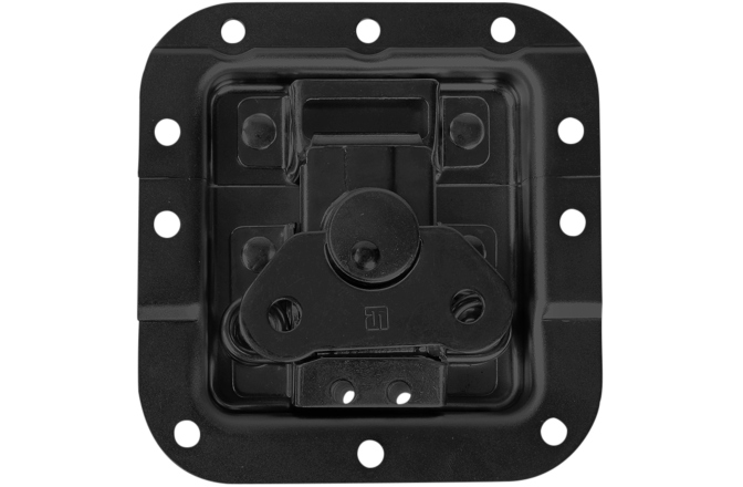Butterfly Latch cu manivelă medie, adâncime de 12 mm Negru Adam Hall 17284 BLK