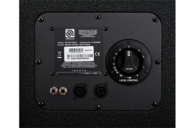 Cabinet de bas Ampeg SVT-610 HLF