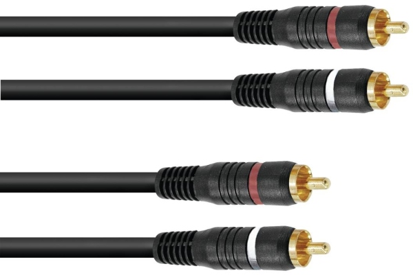 RCA cable 2x2 0.3m