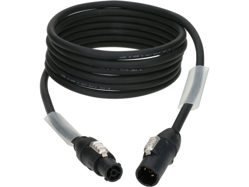Klotz robust H07RN-F power cable 3G 1.5 mm²powerCON TRUE1 M/F - 10 m