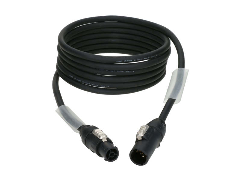 Klotz robust H07RN-F power cable 3G 1.5 mm²powerCON TRUE1 M/F - 7.5 m