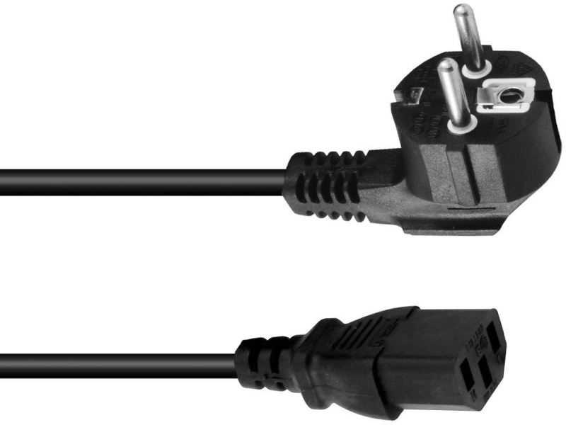 Omnitronic IEC Power Cable 3x1.5 10m bk