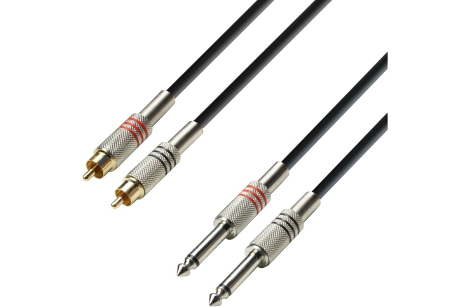 Cablu audio Adam Hall 3Star RCA-TS 1m