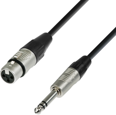 Adam Hall 4Star Mic XLRf-TRS 5m