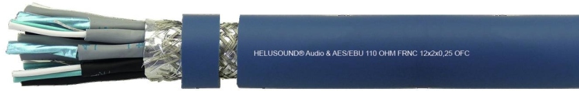 Helukabel Audiocable 12x2x0.25 AES/EBU 100m