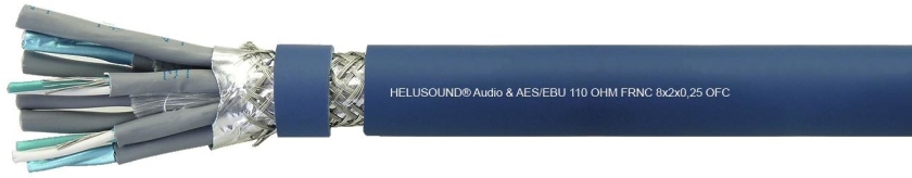 Helukabel Audiocable 8x2x0.25 AES/EBU 100m