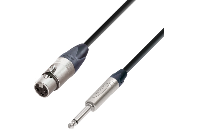 Cablu audio/microfon Adam Hall 5Star Mic XLRf-TS 10m