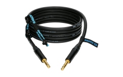 Cablu audio profesional Klotz TITANIUM StarQuad analog audio cable with balanced metal jacks by Neutrik® - 1 m