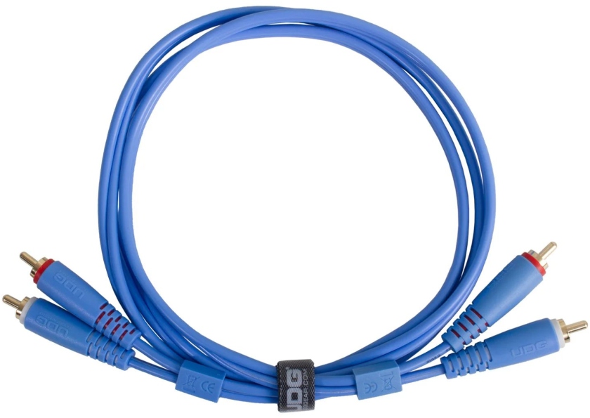 UDG Ultimate Audio Cable Dual RCA - RCA Straight 1.5m - Blue
