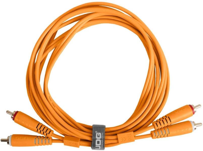 UDG Ultimate Audio Cable Dual RCA - RCA Straight 1.5m - Orange