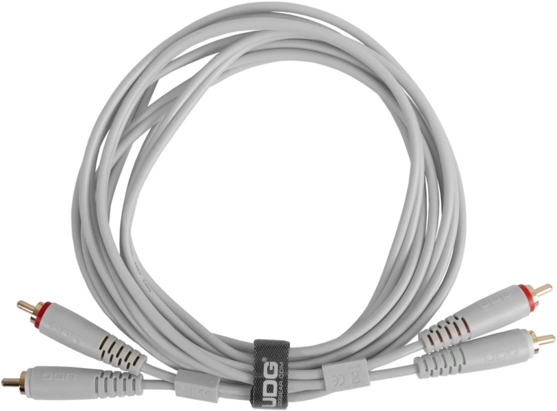 UDG Ultimate Audio Cable Dual RCA - RCA Straight 1.5m - White