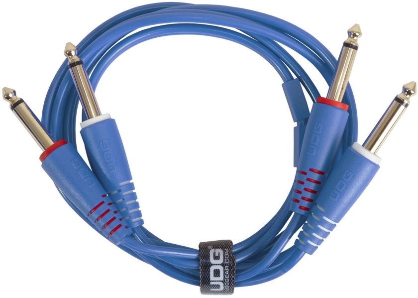 UDG Ultimate Audio Cable Set Dual TS-TS 1.5m - Blue