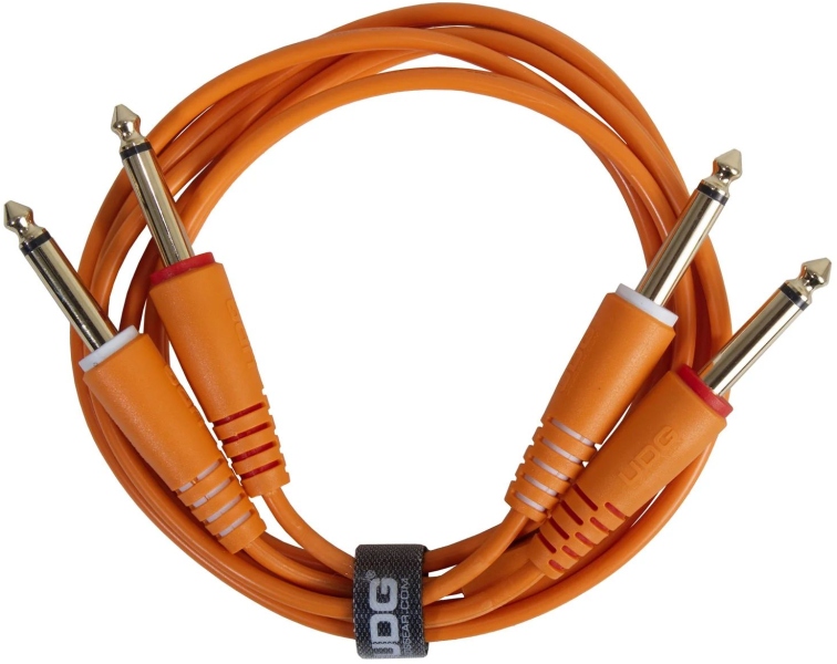 UDG Ultimate Audio Cable Set Dual TS-TS 1.5m - Orange