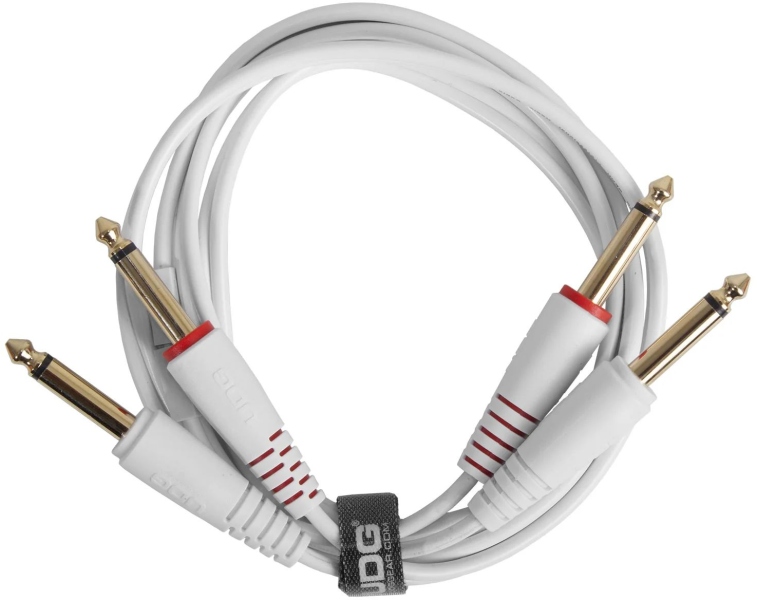 UDG Ultimate Audio Cable Set Dual TS-TS 1.5m - White