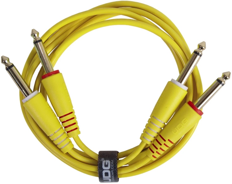 UDG Ultimate Audio Cable Set Dual TS-TS 1.5m - Yellow