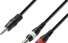Cablu audio Y Adam Hall 3Star Y TRS3.5-2TS 6m
