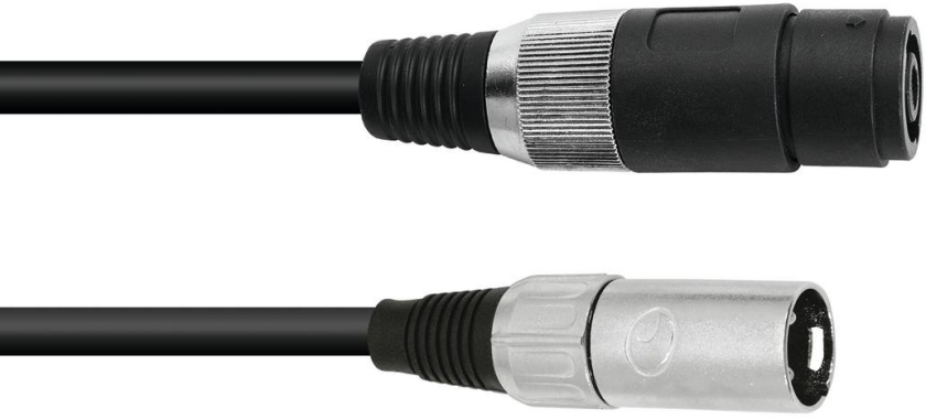 Omnitronic Adaptercable Speaker(F)/XLR(M) 1m bk
