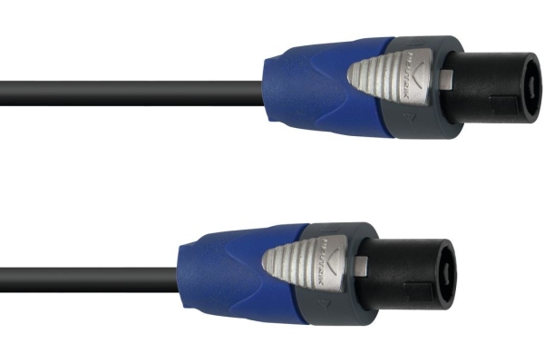 Speaker cable Speakon 2x2.5 20m bk