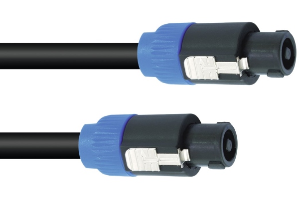 Speaker cable Speakon 2x4 3m bk