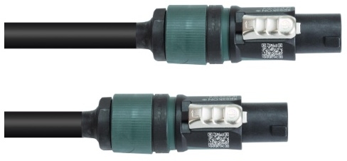 PSSO Speaker cable Speakon 4x2.5 1.5m bk