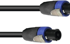 Cablu boxe pasive PSSO Speaker cable Speakon 4x2.5 15m bk
