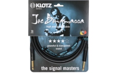 Cablu chitară high-end Klotz Joe Bonamassa high end guitar cable - 3 m - black - straight - straight