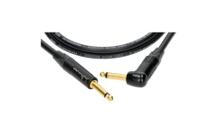 Cablu chitară high-end Klotz Joe Bonamassa high end guitar cable - 9 m - black - straight - angled