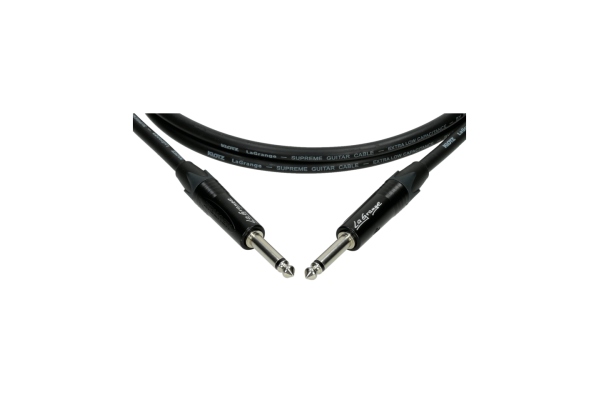 Klotz LaGrange supreme guitar cable - 4.5 m - straight - straight - nickel-plated