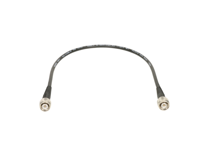 Klotz flexible 50 ohms coax cable - RG58C/Uwith TNC plugs by Damar & Hagen - 0,3 m