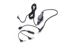 Cablu cu microfon căști V-Moda BoomPro BLK