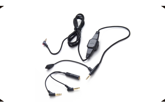 Cablu cu microfon căști V-Moda BoomPro BLK