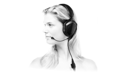 Cablu cu microfon căști V-Moda BoomPro BLK