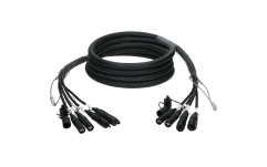 Cablu date CAT7 robust Klotz flexible 4-fold MultiCAT network cableCAT7 (S/FTP) / etherCON - etherCON - 15 m