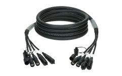 Cablu date CAT7 robust Klotz flexible 4-fold MultiCAT network cableCAT7 (S/FTP) / etherCON - etherCON - 90 m