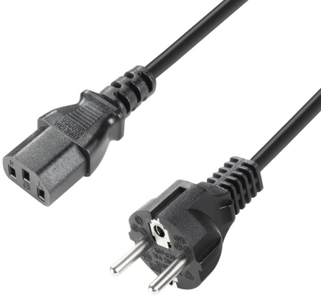 Adam Hall 4Star Power Cable IEC-CEE 5m