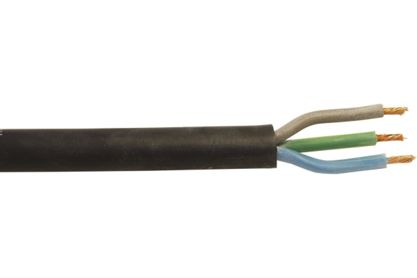 Helukabel Power Cable 3x1.5 bk Silicone H05SS