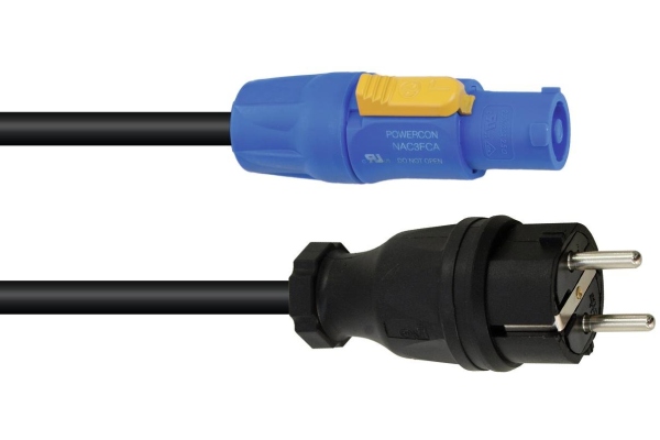 PowerCon Power Cable 3x1.5 1m H07RN-F