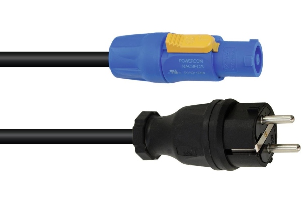 PowerCon Power Cable 3x1.5 5m H07RN-F