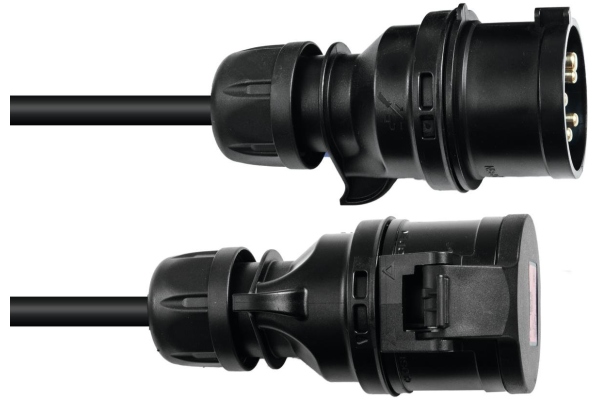 PSSO CEE Extension 16A 5x2.5 25m Black Edition