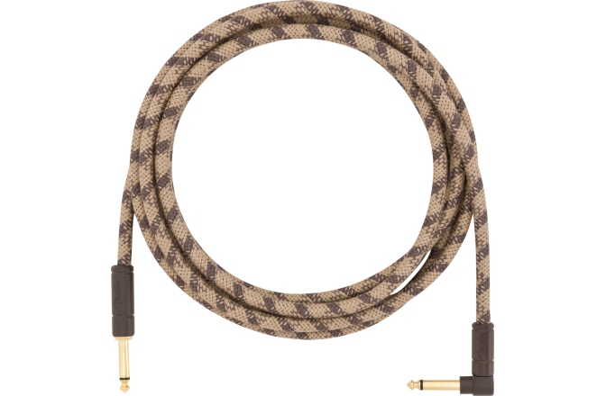 Cablu de instrument/chitară Fender Festival Instrument Cable 3m - Brown Stripe