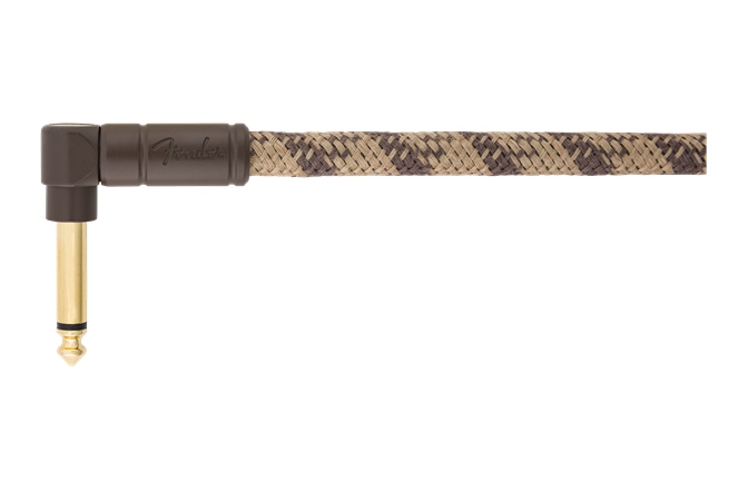 Cablu de instrument/chitară Fender Festival Instrument Cable 3m - Brown Stripe