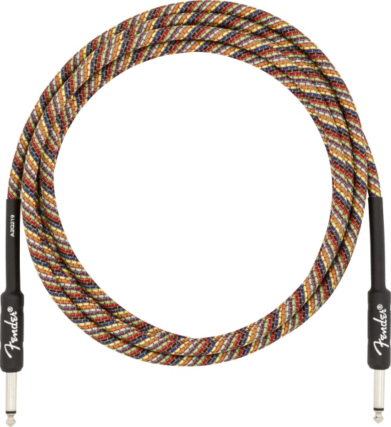 Fender Festival Instrument Cable Straight 3m - Rainbow