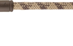 Cablu de instrument/chitară Fender Festival Instrument Cable Straight/Angle 5.5m Pure Hemp Brown Stripe
