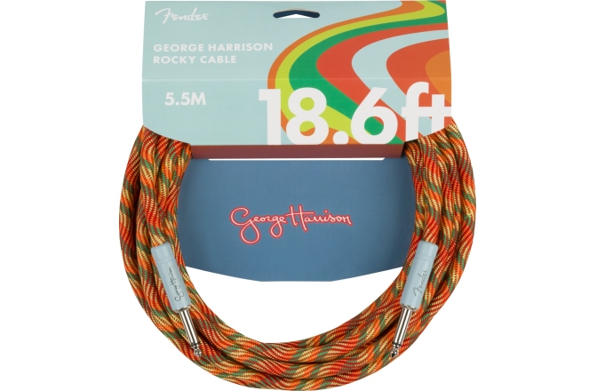 Cablu de instrument/chitară Fender George Harrison Rocky Instrument Cable 5.5m