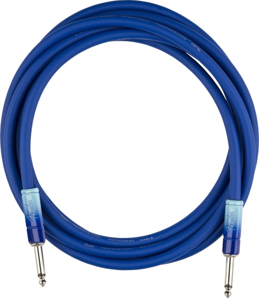 Fender Ombré Instrument Cable 3m - Belair Blue
