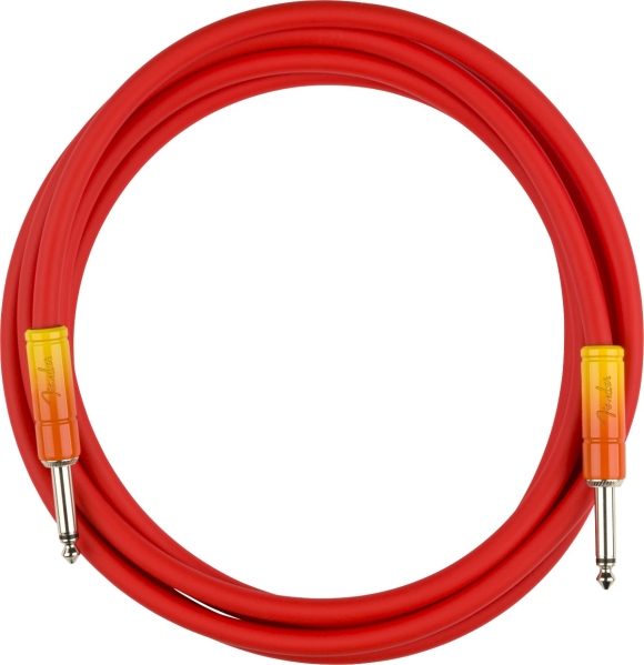 Fender Ombré Instrument Cable 3m - Tequila Sunrise