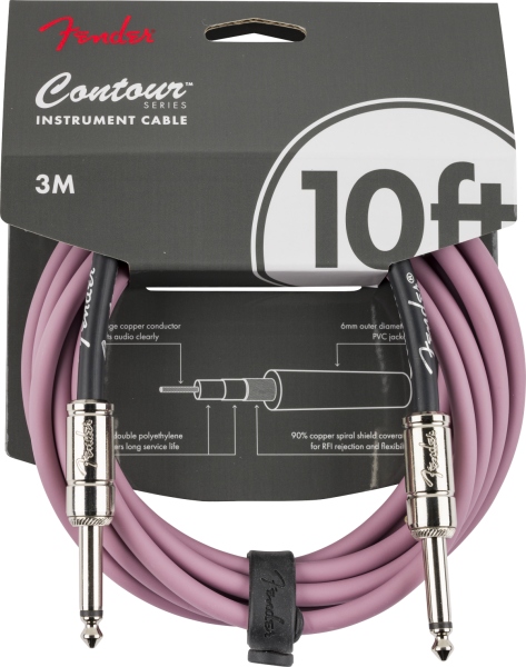 Fender Contour Burgundy Mist 3m (10')